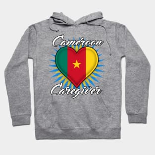 Cameroon Caregiver (white font) Hoodie